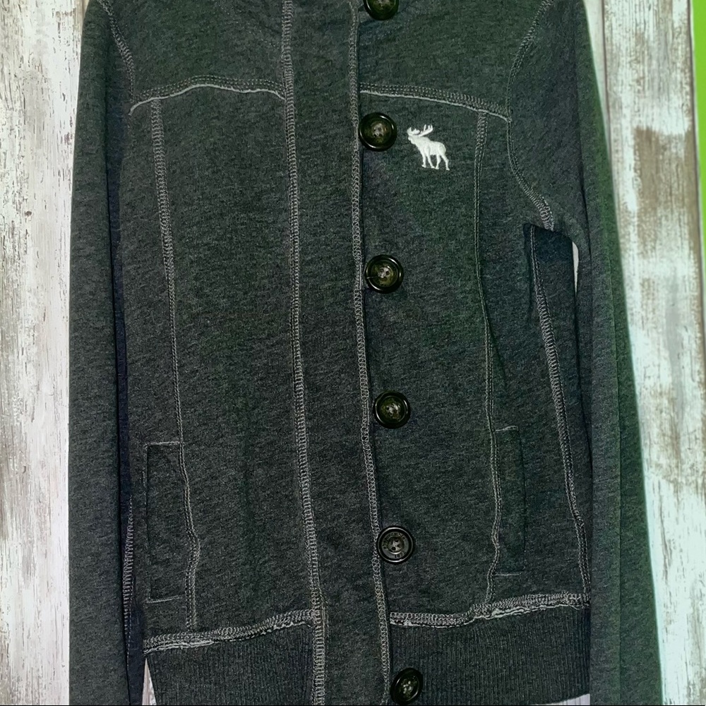 Abercrombie kids button /zip up jacket